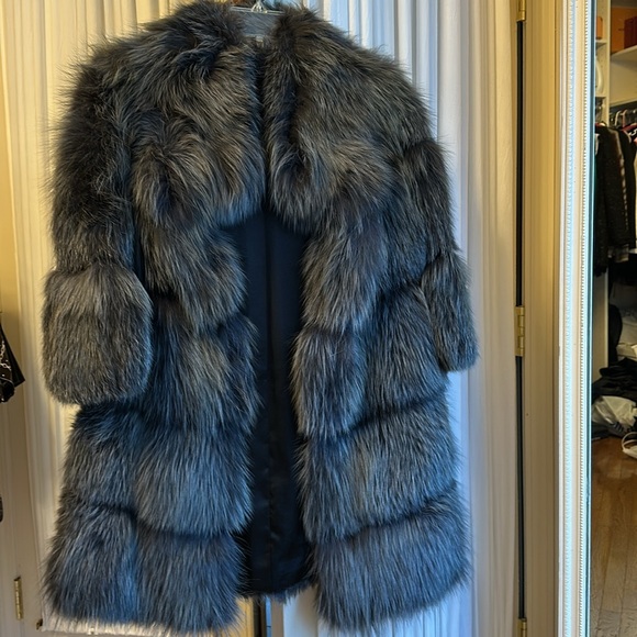 Real fox fur jacket - Picture 2 of 5